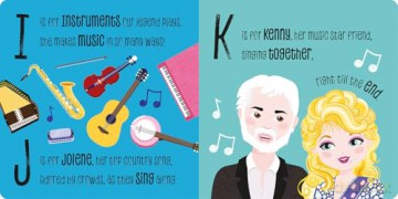 Lullaby Legends: ABC of Dolly Parton: A Rhyming Lullaby - Susie Linn [KSIĄŻKA]