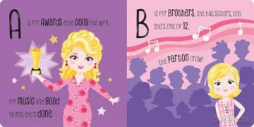 Lullaby Legends: ABC of Dolly Parton: A Rhyming Lullaby - Susie Linn [KSIĄŻKA]