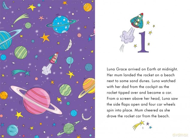 Luna Grace: Girl from Outer Space - Julie Sykes [KSIĄŻKA]