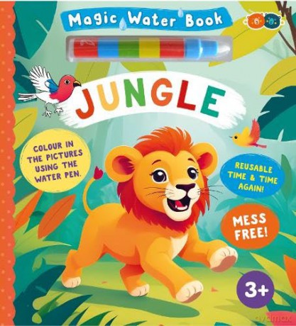 Magic Water Book - Jungle - Buddy and Barney [KSIĄŻKA]