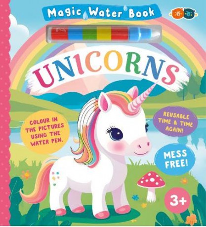 Magic Water Book - Unicorns - Buddy and Barney [KSIĄŻKA]