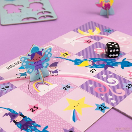 Magical Creatures Board Game Set - Includes 2 Games and Activity Book - Sarah Wade [KSIĄŻKA]