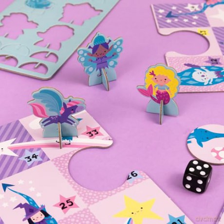 Magical Creatures Board Game Set - Includes 2 Games and Activity Book - Sarah Wade [KSIĄŻKA]