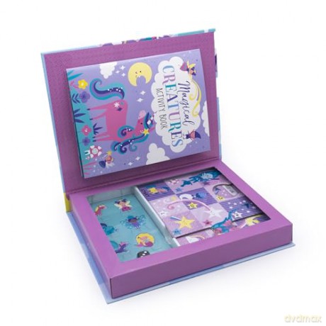 Magical Creatures Board Game Set - Includes 2 Games and Activity Book - Sarah Wade [KSIĄŻKA]