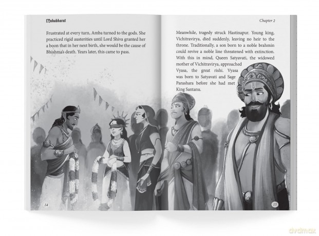 Mahabharata - Illustrated Book For Children - Anupa Lal [KSIĄŻKA]