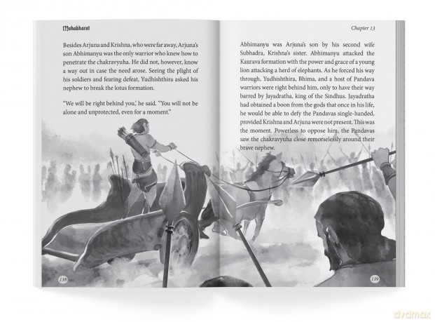 Mahabharata - Illustrated Book For Children - Anupa Lal [KSIĄŻKA]