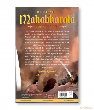 Mahabharata - Illustrated Book For Children - Anupa Lal [KSIĄŻKA]