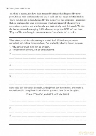 Making ADHD Make Sense: A Guided Journal - Alex Partridge [KALENDARZ]