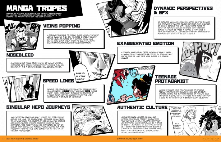 Making Manga: The Saturday AM Way - Storytelling, World-Building, Layouts - With Two Manga Short Stories for You to Complete! - Saturday AM [KOMIKS]
