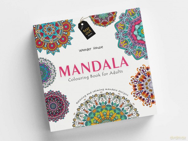 Mandala: Colouring books for Adults with tear out sheets - Wonder House Books Editorial [KSIĄŻKA]