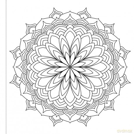 Mandala: Colouring books for Adults with tear out sheets - Wonder House Books Editorial [KSIĄŻKA]
