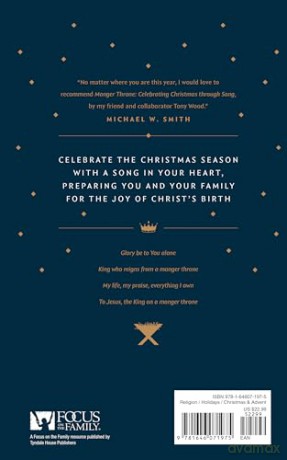 Manger Throne: Celebrating Christmas Through Song - Tony Wood [KSIĄŻKA]