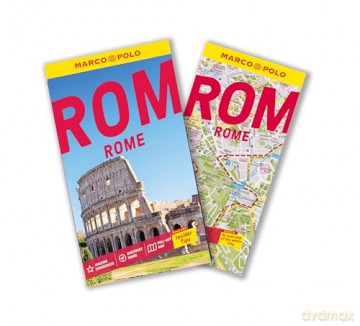 Marco Polo Rome Pocket Travel Guide | Pull-out Map | Local Knowledge | Covers: Vatican, Colosseum, Trastevere and more - Marco Polo [KSIĄŻKA]
