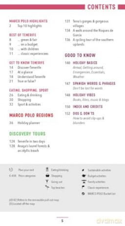 Marco Polo Tenerife Pocket Travel Guide | Pull-out Map | Local Knowledge | Covers: Santa Cruz de Tenerife, La Laguna, La Orotava and more - Marco Polo [KSIĄŻKA]