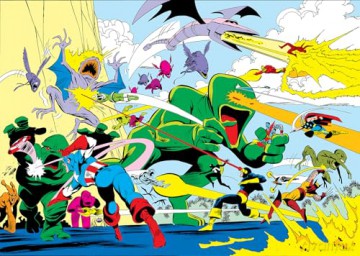 Marvel Archive Edition: Marvel Super Heroes Secret Wars Gallery Edition - Jim Shooter [KSIĄŻKA]