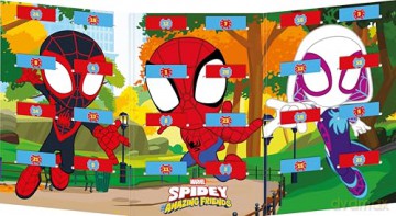 Marvel Spidey and his Amazing Friends: Kalendarz Adwentowy 5-Minute Stories - Walt Disney [KALENDARZ]