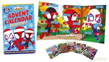 Marvel Spidey and his Amazing Friends: Kalendarz Adwentowy 5-Minute Stories - Walt Disney [KALENDARZ]