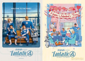 Marvel Studios' The Fantastic Four: First Steps Poster Book - Marvel Studios [KSIĄŻKA]