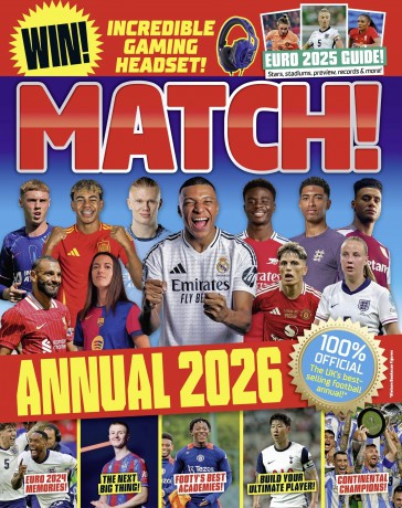 Match Annual 2026: The UK's Best-selling Football Annual! - MATCH [KSIĄŻKA]