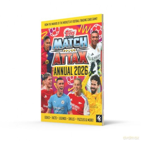 Match Attax Annual 2026: The best official illustrated football annual, brand new for 2026 and full of action - the perfect gift for footy-loving kids and teens this Christmas! - Match Attax [KSIĄŻKA]