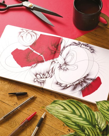 Me and My Ballpoint Pen: Discover Art Beyond the Doodle: Drawing Skills and Abstract Drills for Artistic Excellence - Me and My Ballpoint Pen Jennifer Mullin [KSIĄŻKA]