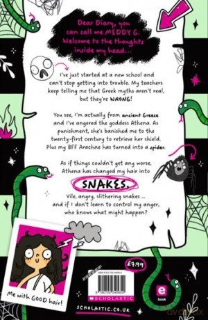 Medusa Gorgon's Bad Hair Day: dive into Medusa's diary in this laugh-out-loud, highly illustrated Greek myth inspired book from Bethany Walker - Bethany Walker [KSIĄŻKA]
