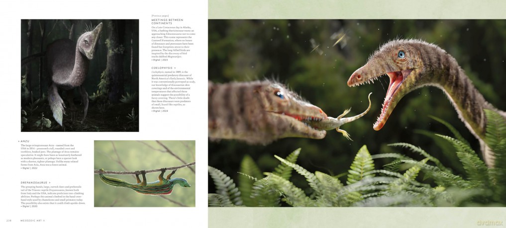Mesozoic Art II: Dinosaurs and Other Ancient Animals in Art - Steve White [KSIĄŻKA]