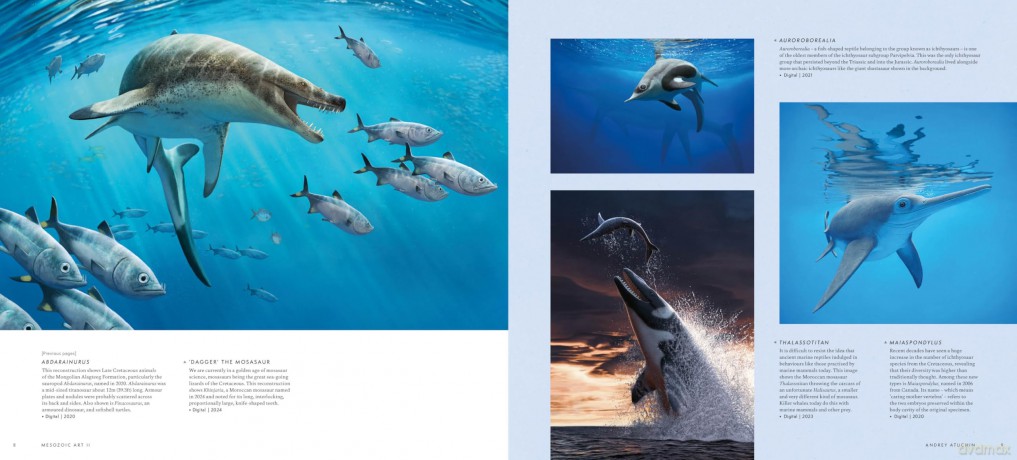 Mesozoic Art II: Dinosaurs and Other Ancient Animals in Art - Steve White [KSIĄŻKA]