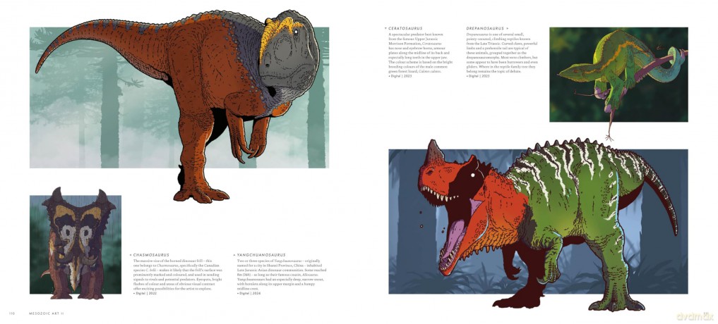 Mesozoic Art II: Dinosaurs and Other Ancient Animals in Art - Steve White [KSIĄŻKA]