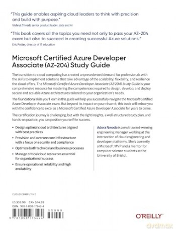 Microsoft Certified Azure Developer Associate - Adoro Nwodo [KSIĄŻKA]