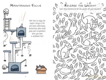Mindful Meowments: A cat's guide to feeling purrfectly zen - Rus Hudda [KSIĄŻKA]