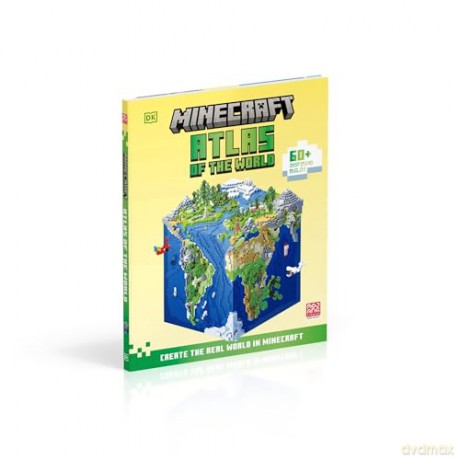 Minecraft Atlas of the World: Create the Real World in Minecraft with 60+ Inspiring Builds - Craig Jelley [KSIĄŻKA]