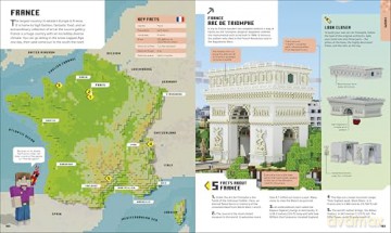 Minecraft Atlas of the World: Create the Real World in Minecraft with 60+ Inspiring Builds - Craig Jelley [KSIĄŻKA]