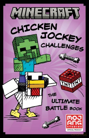 Minecraft Chicken Jockey Combat Book: New official illustrated children's Minecraft facts, jokes and would you rathers book. The perfect gift for kids aged 6, 7, 8, 9 and 10! - Mojang AB [KSIĄŻKA]
