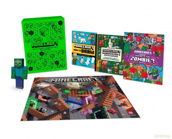Minecraft The Ultimate Mobspotter's Collection Gift Box: Official illustrated children's book collection, the perfect present for kids into gaming aged 6, 7, 8, 9 and 10! New for Christmas 2025! - Mojang AB [KSIĄŻKA]