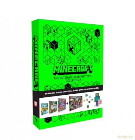 Minecraft The Ultimate Mobspotter's Collection Gift Box: Official illustrated children's book collection, the perfect present for kids into gaming aged 6, 7, 8, 9 and 10! New for Christmas 2025! - Mojang AB [KSIĄŻKA]