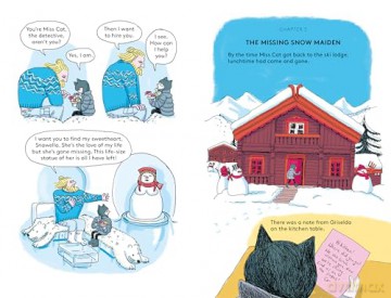 Miss Cat: The Mystery of the Melting Snow: 3 - Jean-Luc Fromental [KSIĄŻKA]