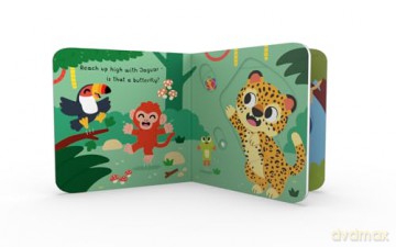 Monkey's Wobbly Bottom: A fun-filled new interactive novelty board book series with sliders to wobble! - Kit Frost [KSIĄŻKA]