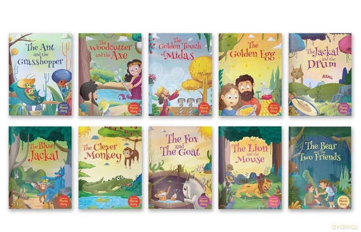 Moral Stories: Illustrated - Wonder House Books [KSIĄŻKA]