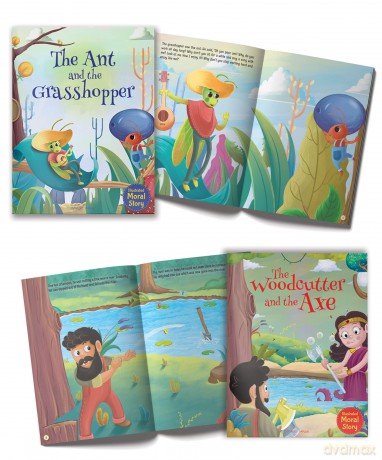 Moral Stories: Illustrated - Wonder House Books [KSIĄŻKA]