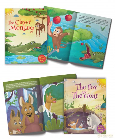Moral Stories: Illustrated - Wonder House Books [KSIĄŻKA]