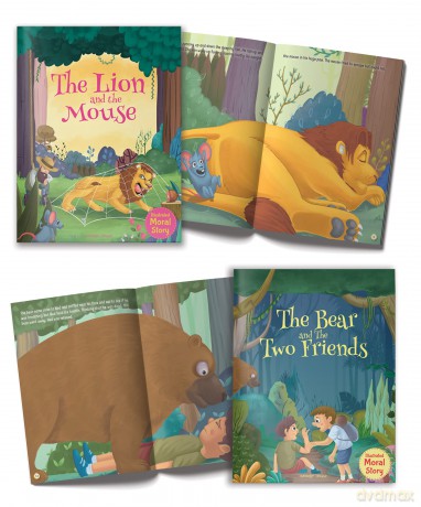 Moral Stories: Illustrated - Wonder House Books [KSIĄŻKA]