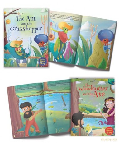 Moral Stories: Illustrated - Wonder House Books [KSIĄŻKA]