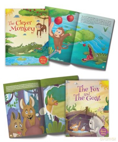 Moral Stories: Illustrated - Wonder House Books [KSIĄŻKA]
