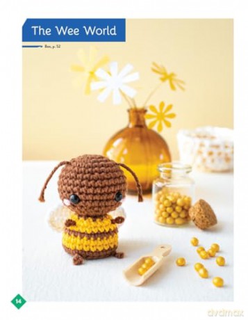 More Adorable Mini Animals to Crochet - Marie Clesse [KSIĄŻKA]