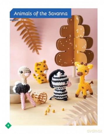 More Adorable Mini Animals to Crochet - Marie Clesse [KSIĄŻKA]
