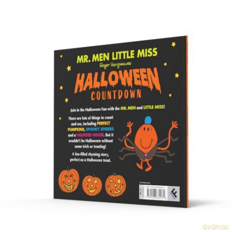 Mr. Men Little Miss: Halloween Countdown: A spooky rhyming illustrated picture book with lots of things for kids to count and see - the perfect Halloween treat for 2, 3, 4 and 5 year olds! - Roger Hargreaves [KSIĄŻKA]