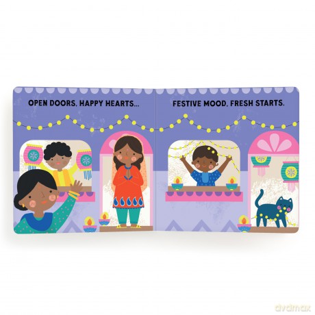 Mudpuppy Let's Celebrate Diwali Board Book - Mudpuppy [KSIĄŻKA]