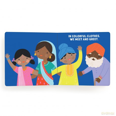 Mudpuppy Let's Celebrate Diwali Board Book - Mudpuppy [KSIĄŻKA]