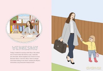 Mum's Busy Work: An inspiring book about the relationship between a working mum and her daughter, by the former prime minister of New Zealand - Jacinda Ardern [KSIĄŻKA]